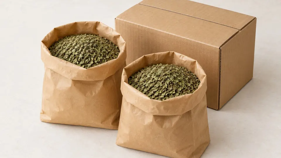 Basil, packing
