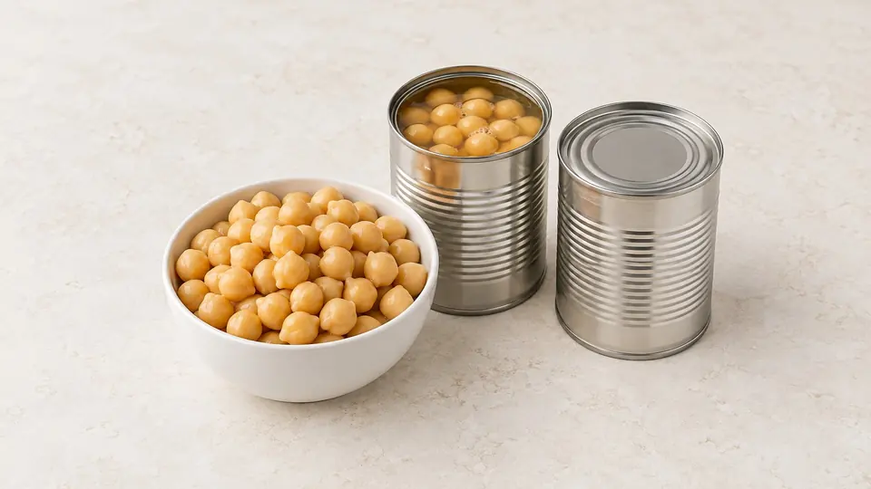 Canned chickpeas