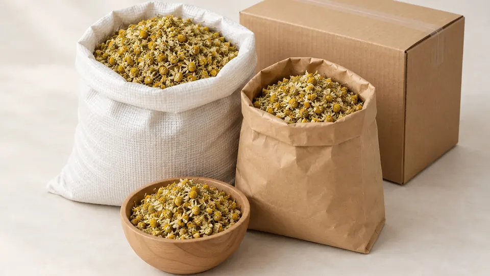Chamomile, packing