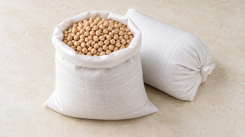 Chickpeas, packing
