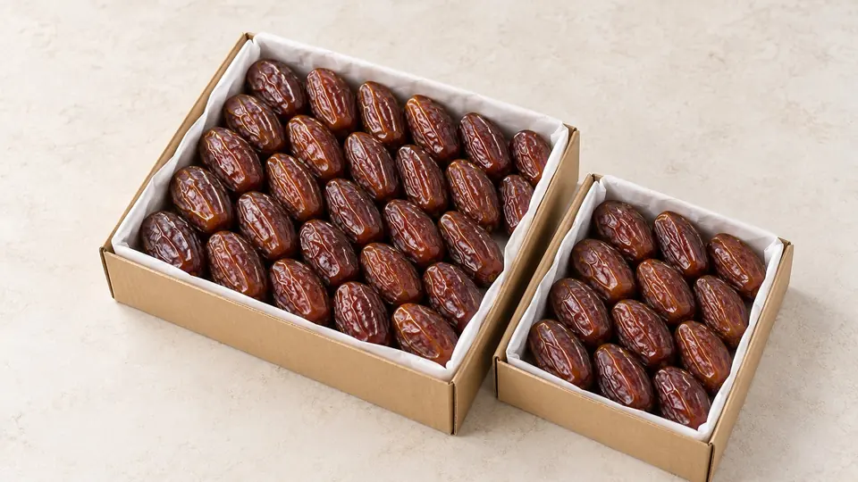 Dates, packing