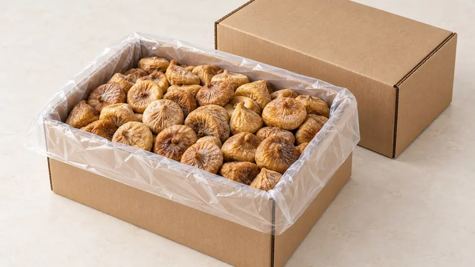 Dried Figs, packing