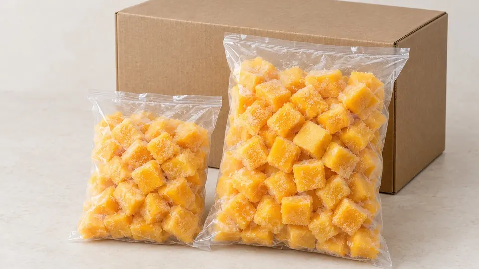 Mango, packing