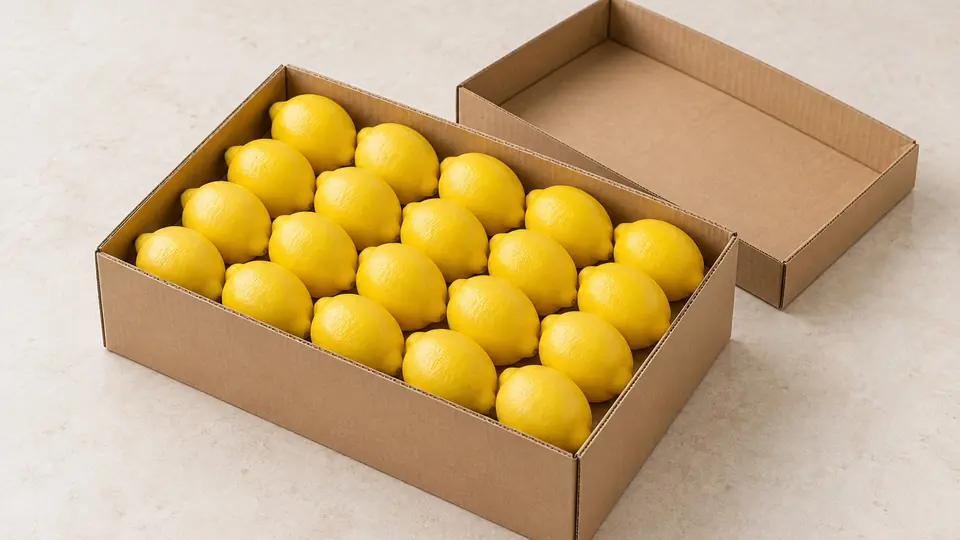 Lemons, packing