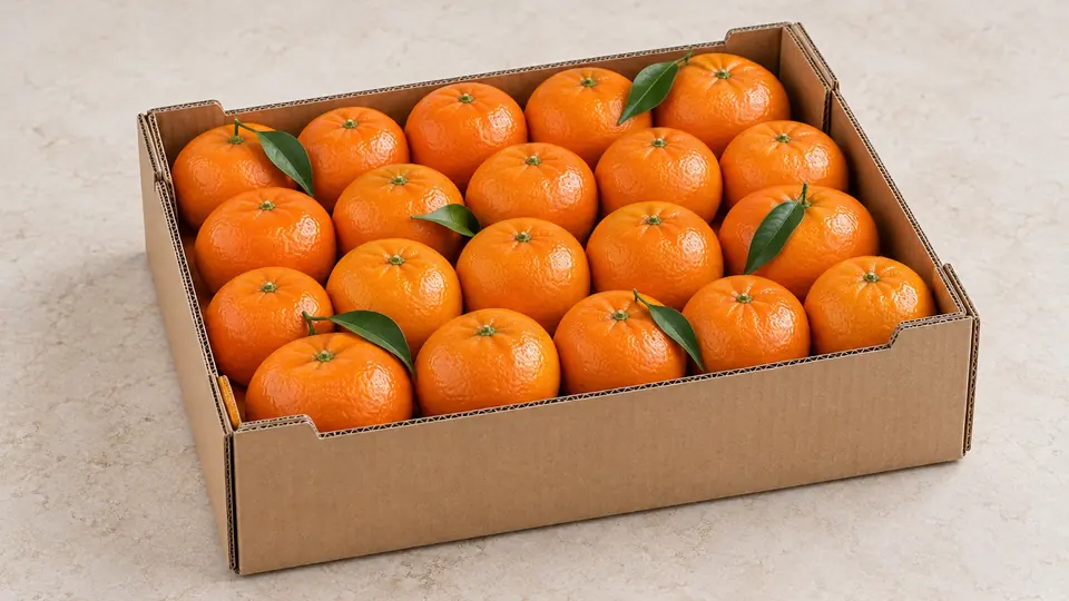 Mandarins, packing