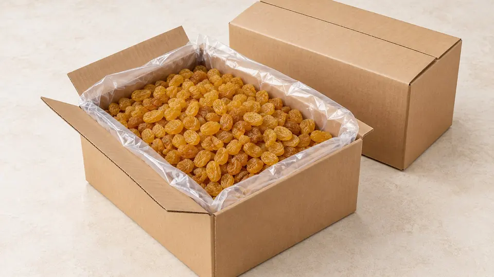 Raisins, packing