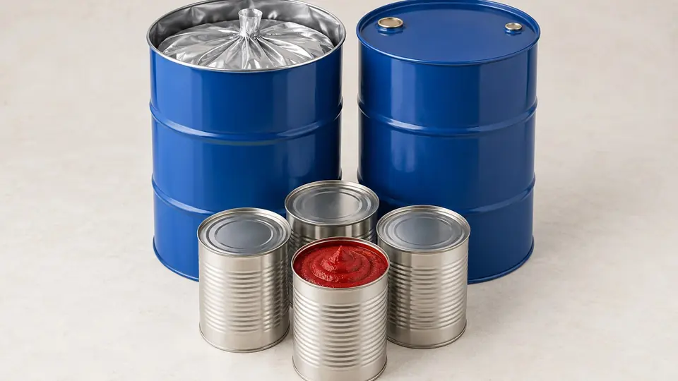Tomato Paste, packing
